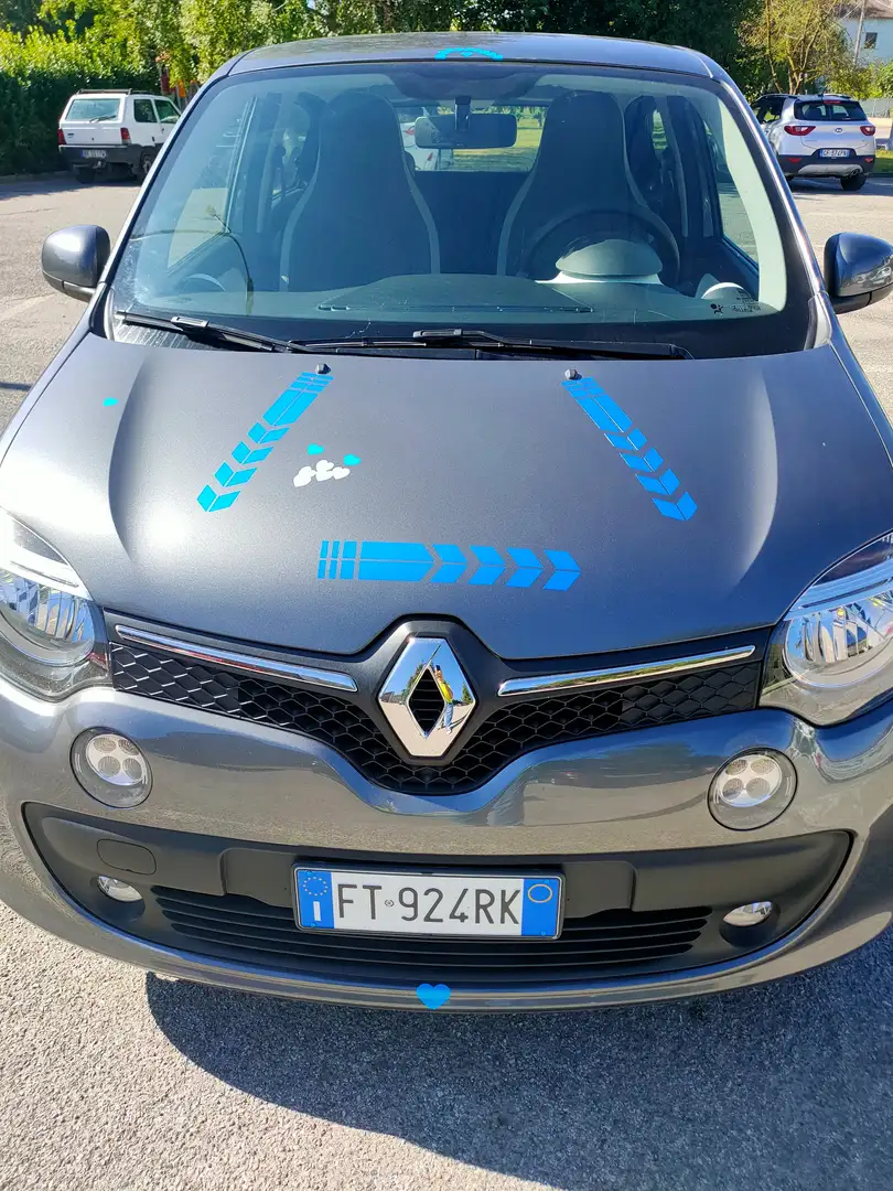 Renault Twingo Twingo III 2014 0.9 tce Duel Gpl 90cv Grigio - 2