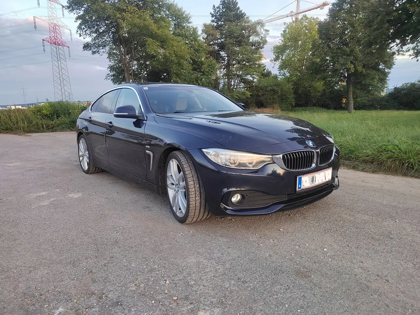BMW 418 418d Gran Coupe Luxury Line Aut. Luxury Line Blau - 1