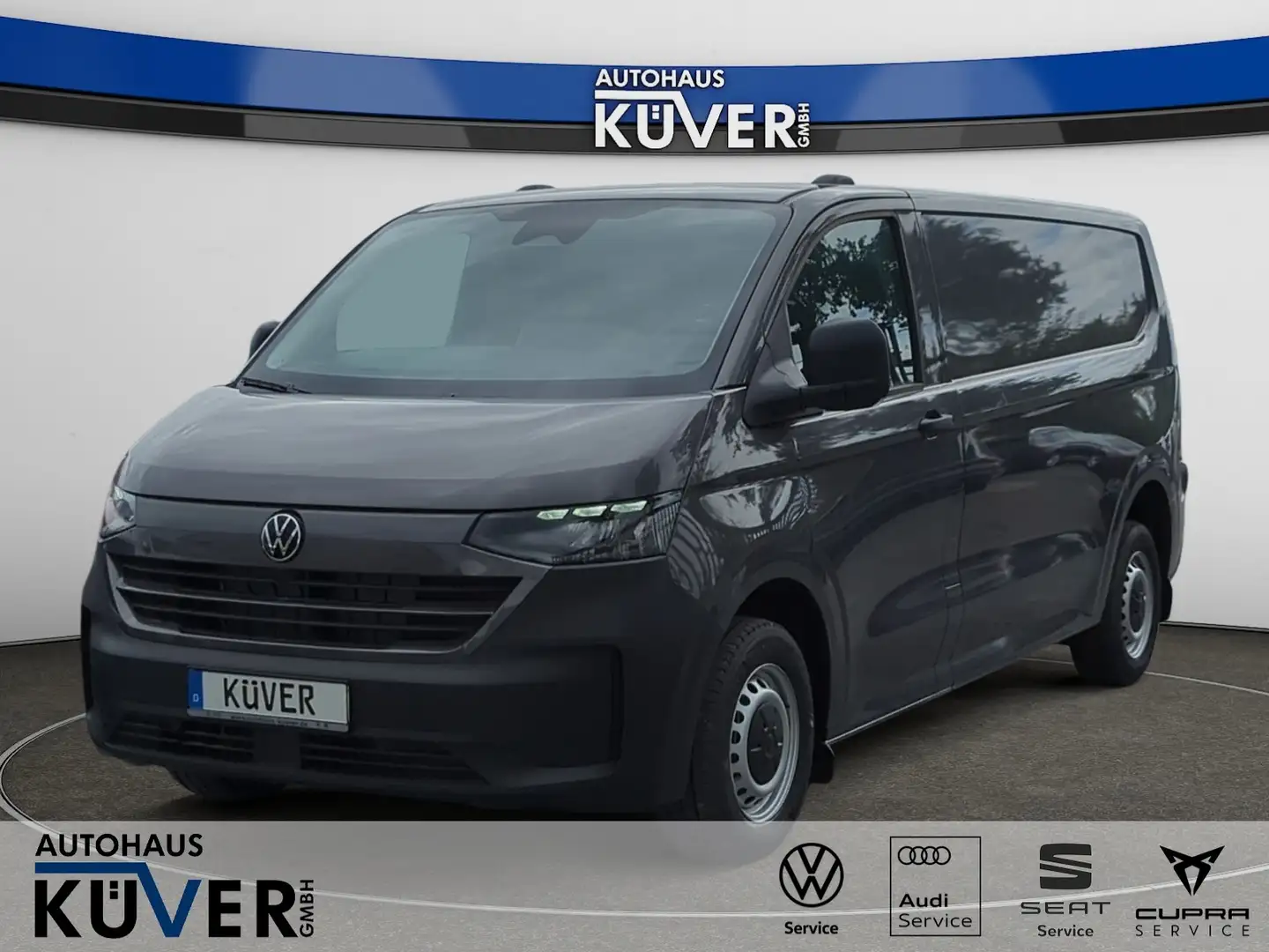 Volkswagen T7 Transporter Kasten 2,0 TDI LR Navi+GRA+LED+Einparkh. Szary - 1