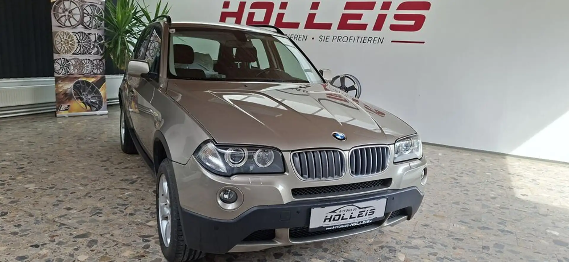 BMW X3 3.0d X Drive nur 125.000 KM Beige - 1