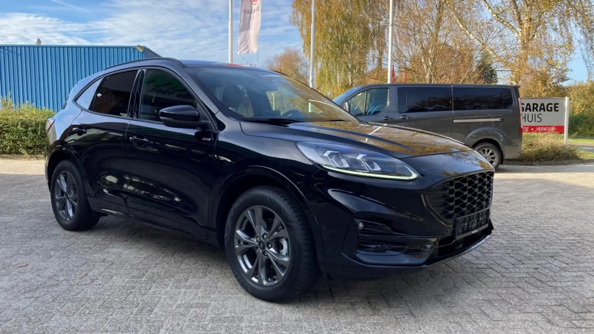Ford Kuga 2.5 PHEV ST-LINE X / Trekhaak+Driver+Techno+Winter Zwart - 1