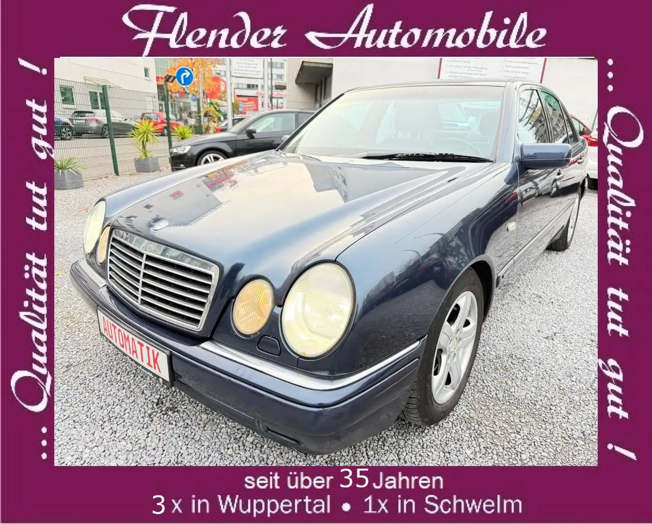 Mercedes-Benz E 280 Lim. Avantgarde inkl. 3 Jahre Hausgarantie Bleu - 1