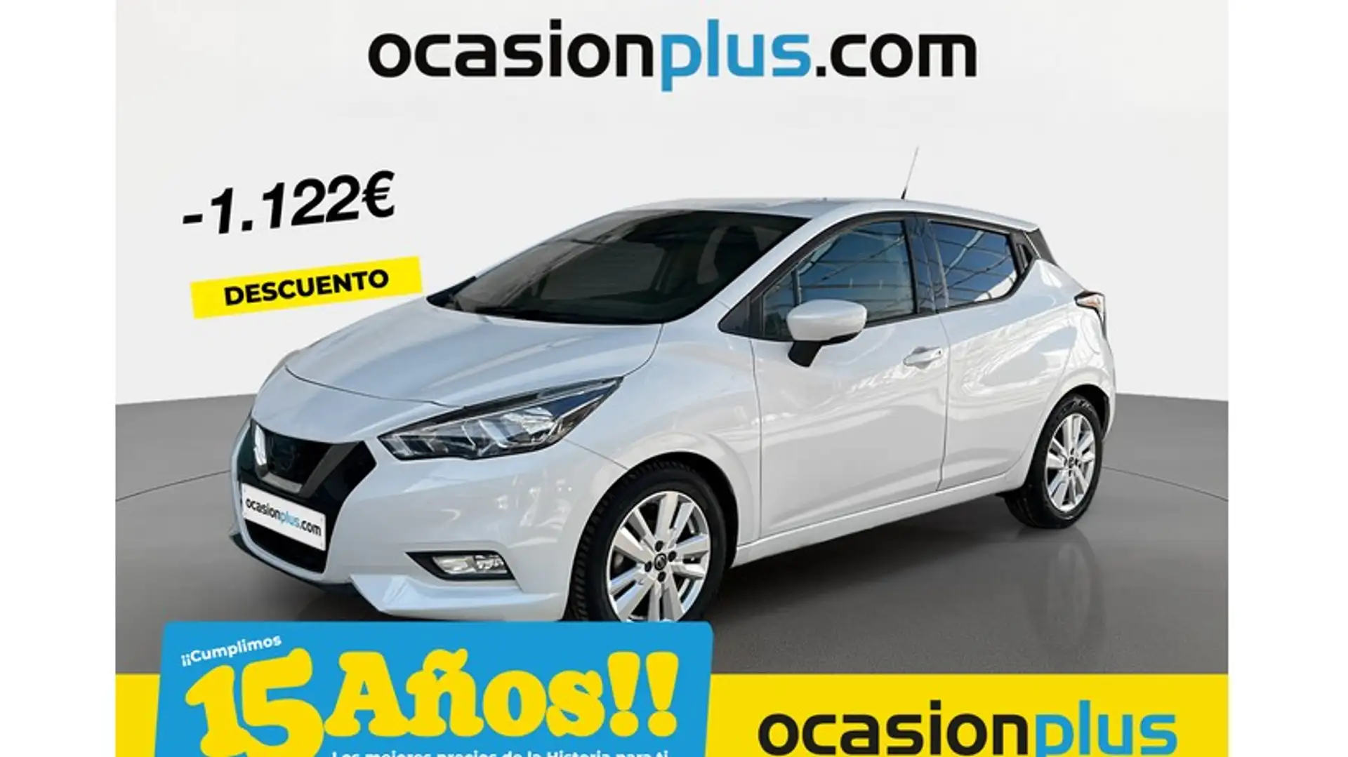 Nissan Micra IG-T N-Connecta 100 Blanco - 1