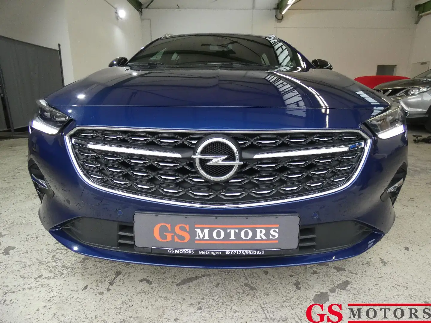 Opel Insignia 2.0 TURBO ST ELEGANCE*LED*NAVI*CARPLAY Blauw - 2