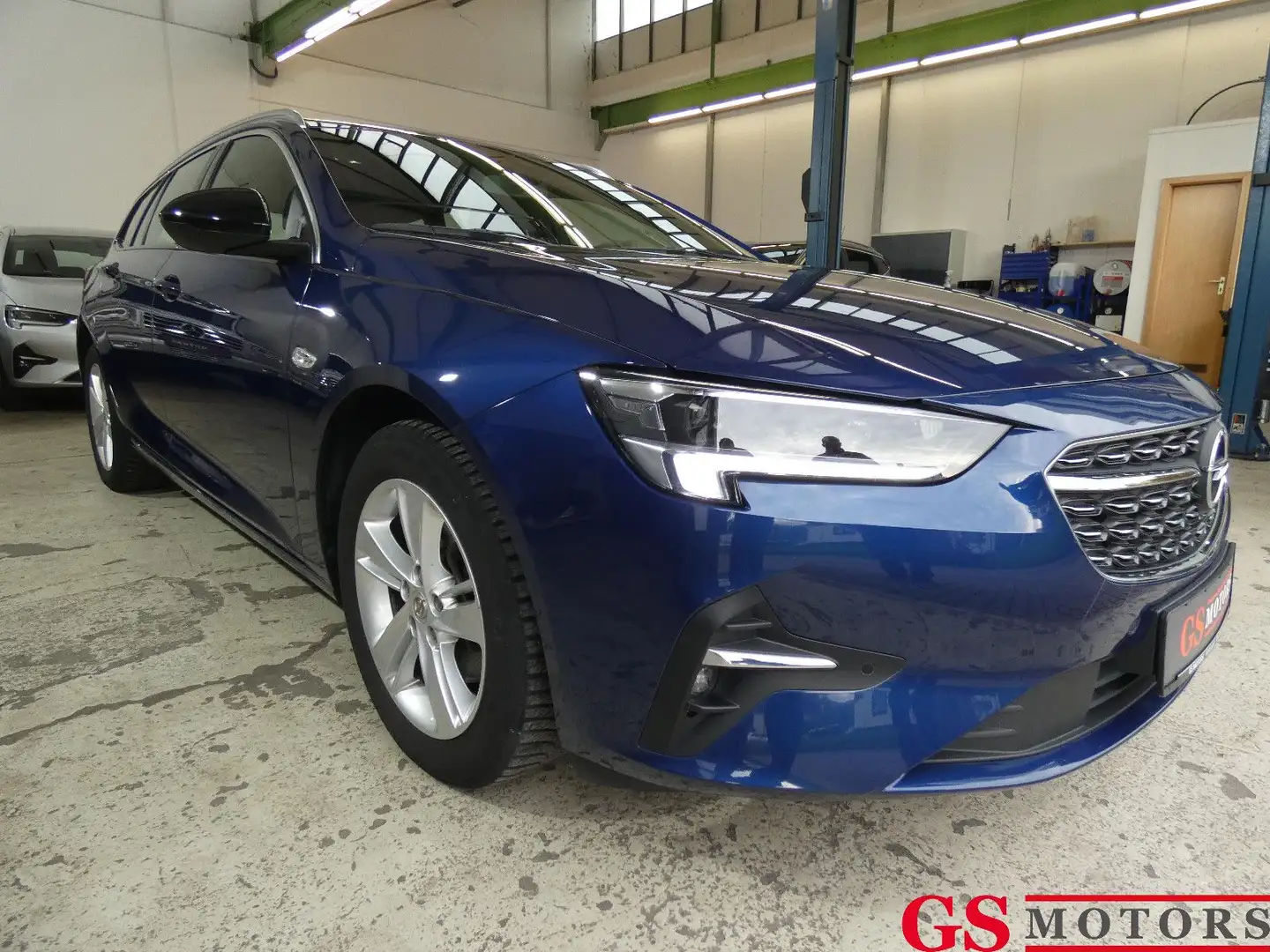 Opel Insignia 2.0 TURBO ST ELEGANCE*LED*NAVI*CARPLAY Blauw - 1