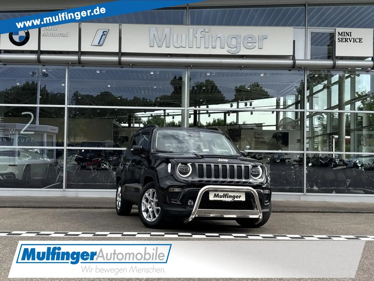 Jeep Renegade 1,5 Bluetooth Navi LED Klima Einparkhilfe Schwarz - 1