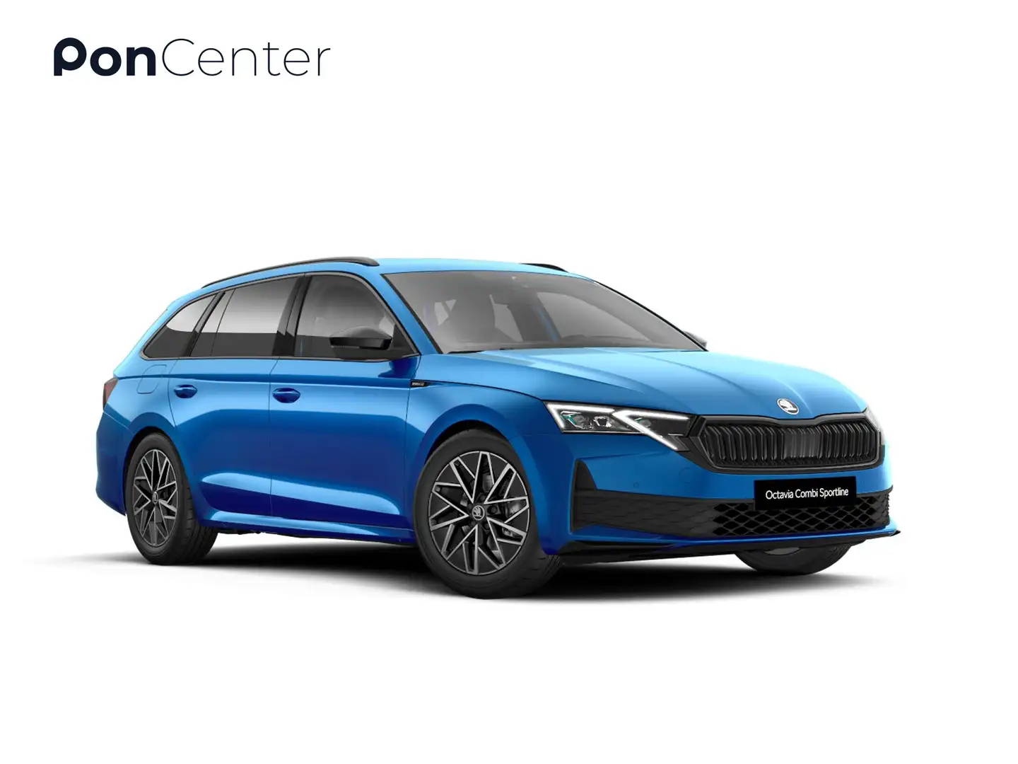 Skoda Octavia Combi Sportline Tour 1.5 TSI m-HEV 110 kW / 150 PK Blauw - 1