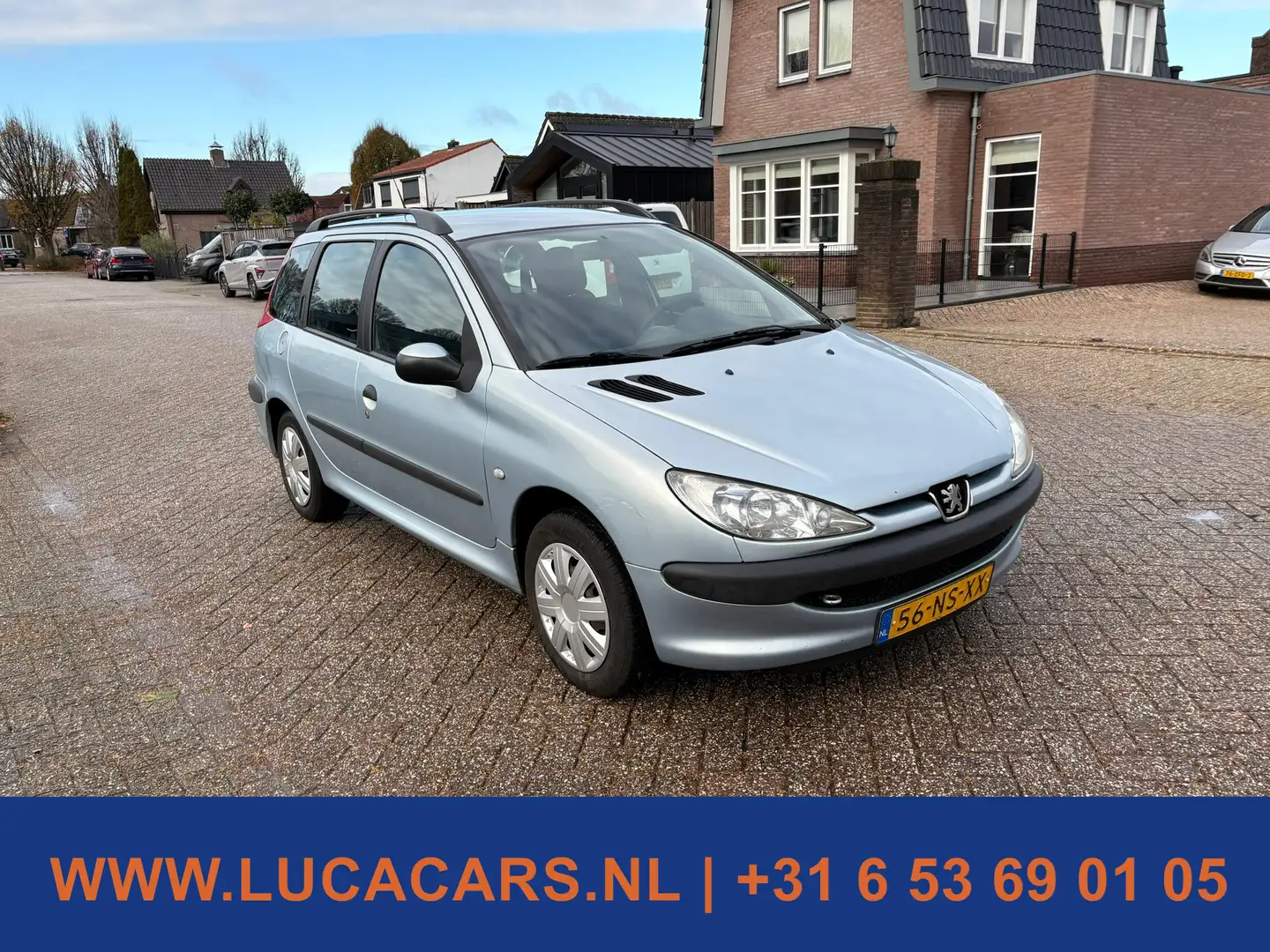 Peugeot 206 SW 1.4 Pop' Art Grijs - 2