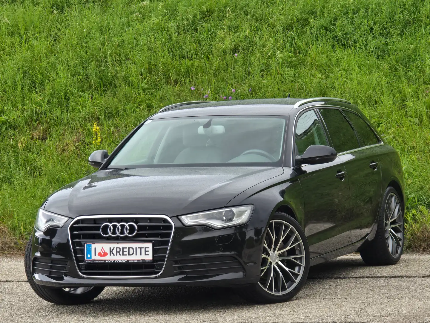 Audi A6 2.8 FSI Top* Kredit* Automatik* Navi* Gepflegt* Schwarz - 1