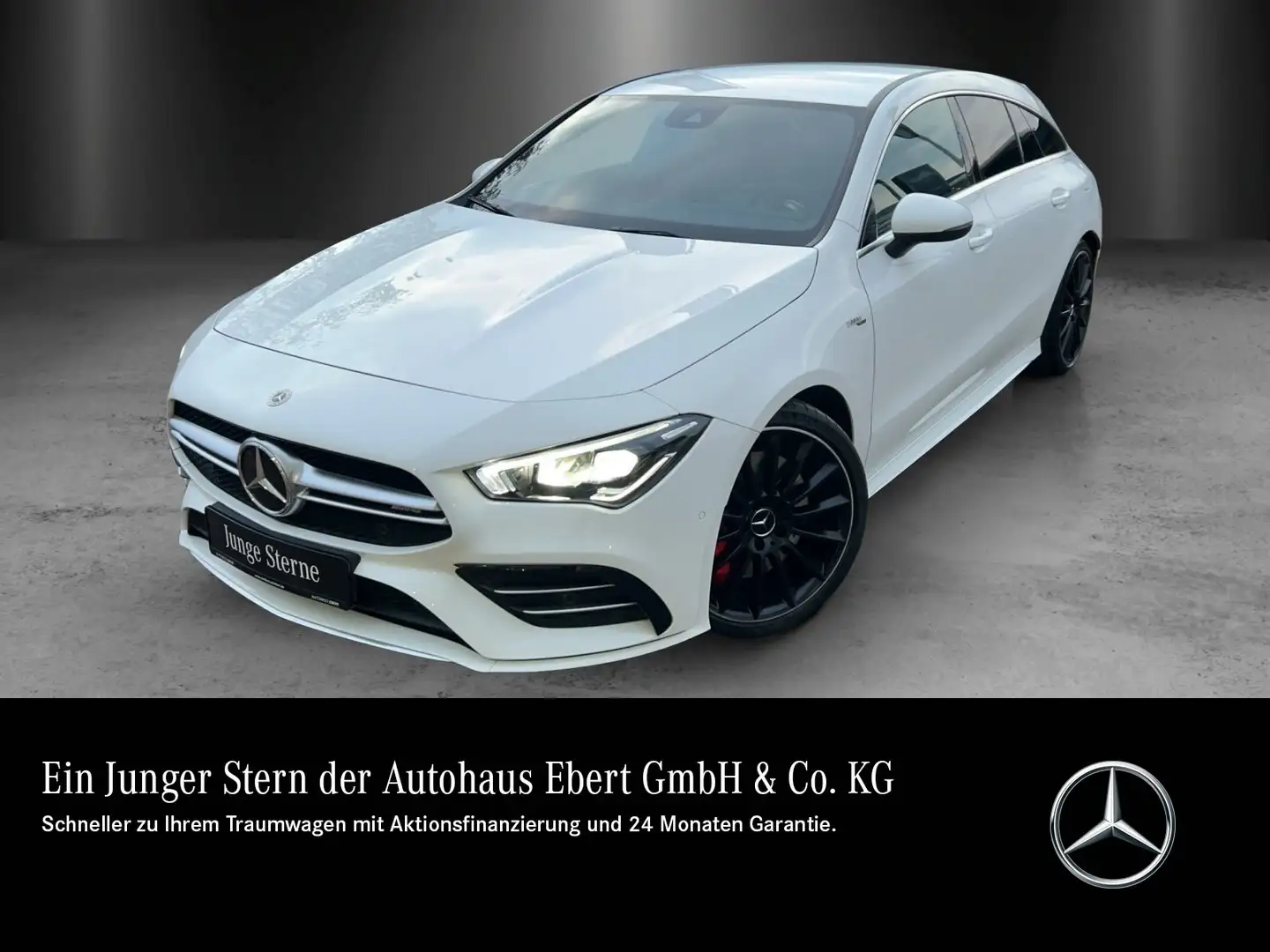 Mercedes-Benz CLA 35 AMG SB Perf.Sitz LED Standhzg HighEndMBUX Bianco - 1