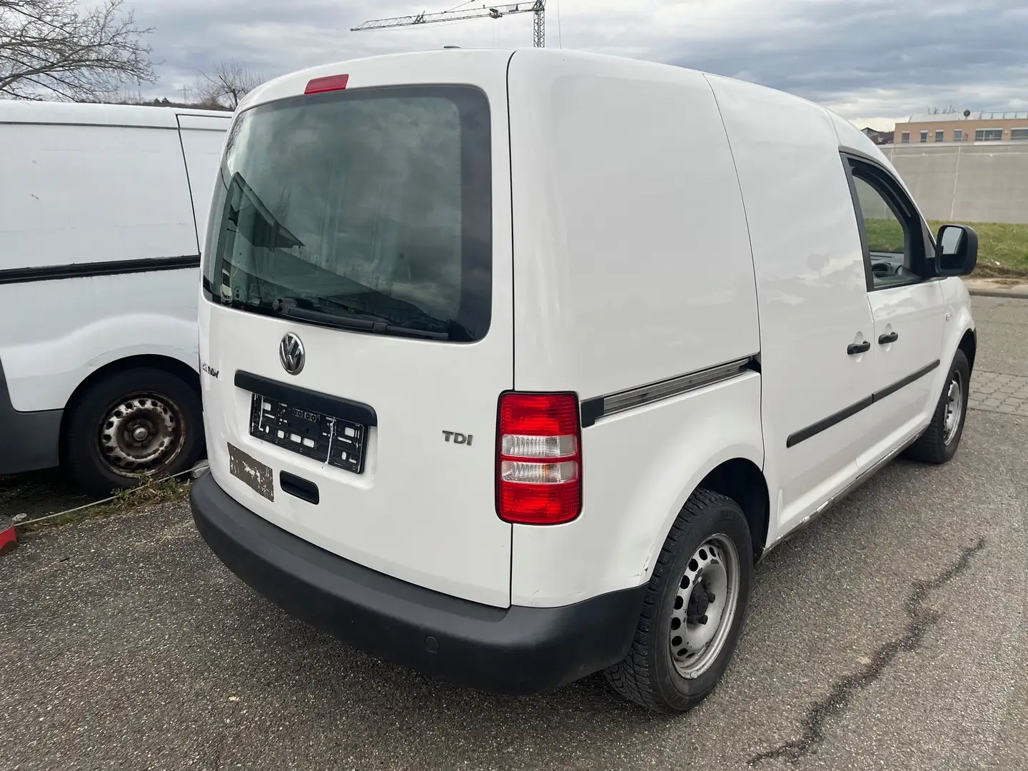 Volkswagen Caddy Kasten EcoProfi Klimaanlage TÜV Wit - 2