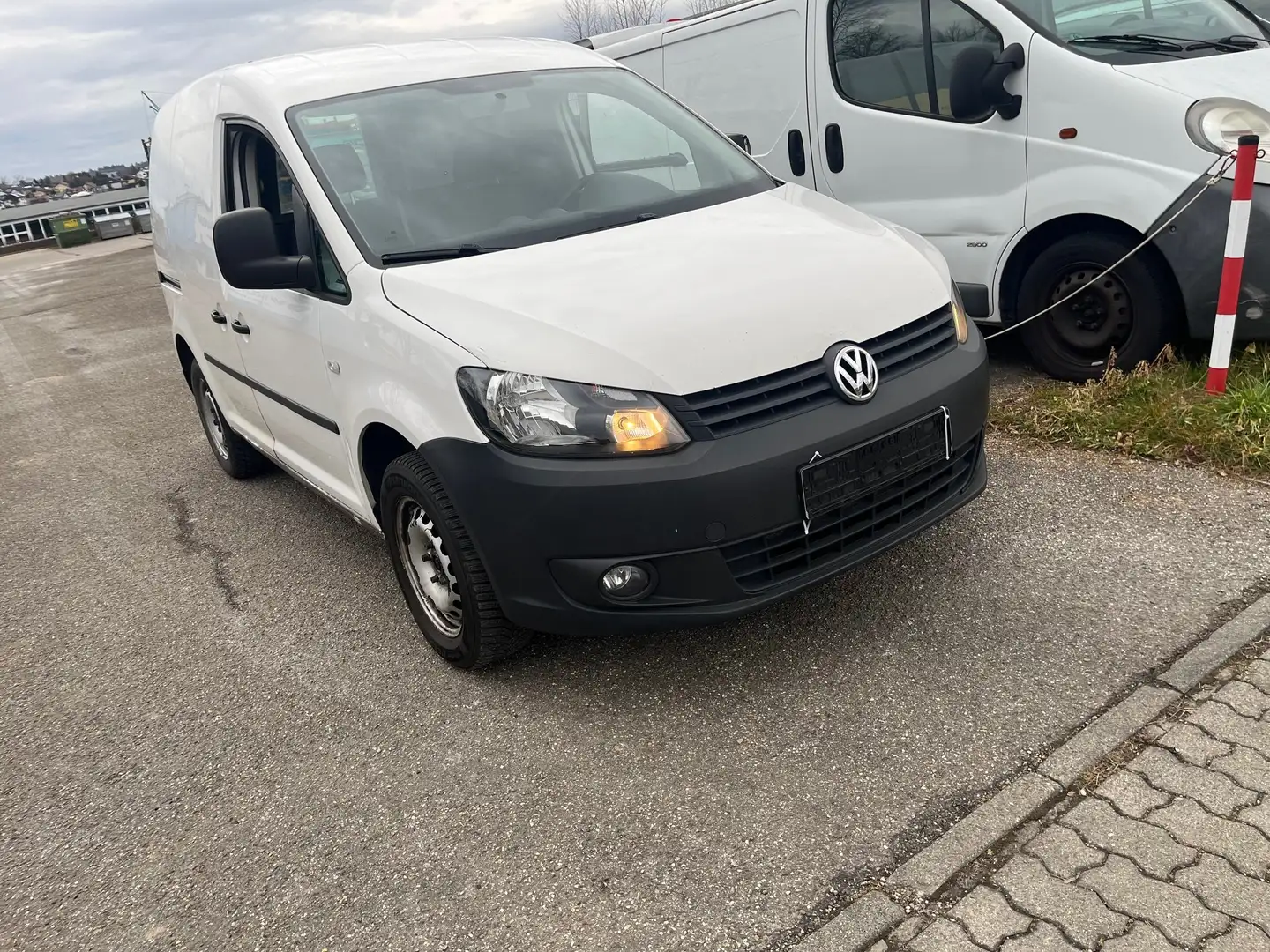 Volkswagen Caddy Kasten EcoProfi Klimaanlage TÜV Wit - 1