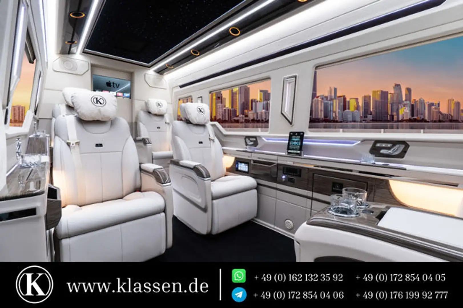 Mercedes-Benz Sprinter 519 - 2024 LUXURY VIP BUS - TOILET Schwarz - 1