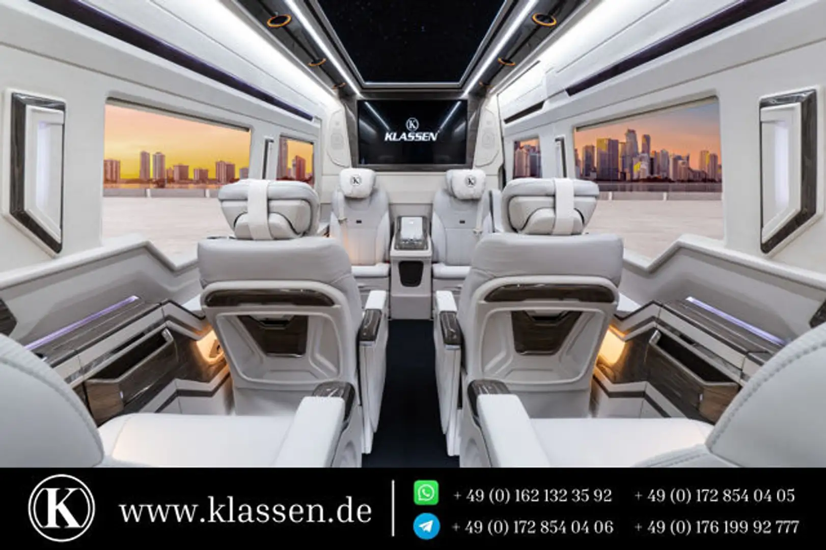 Mercedes-Benz Sprinter 519 - 2024 LUXURY VIP BUS - TOILET Schwarz - 2