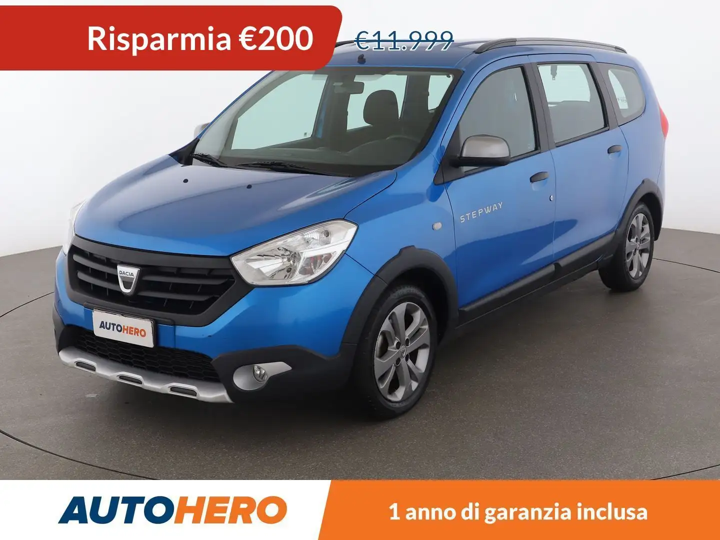 Dacia Lodgy 1.5 dCi Diesel Stepway 110 CV Синій - 1