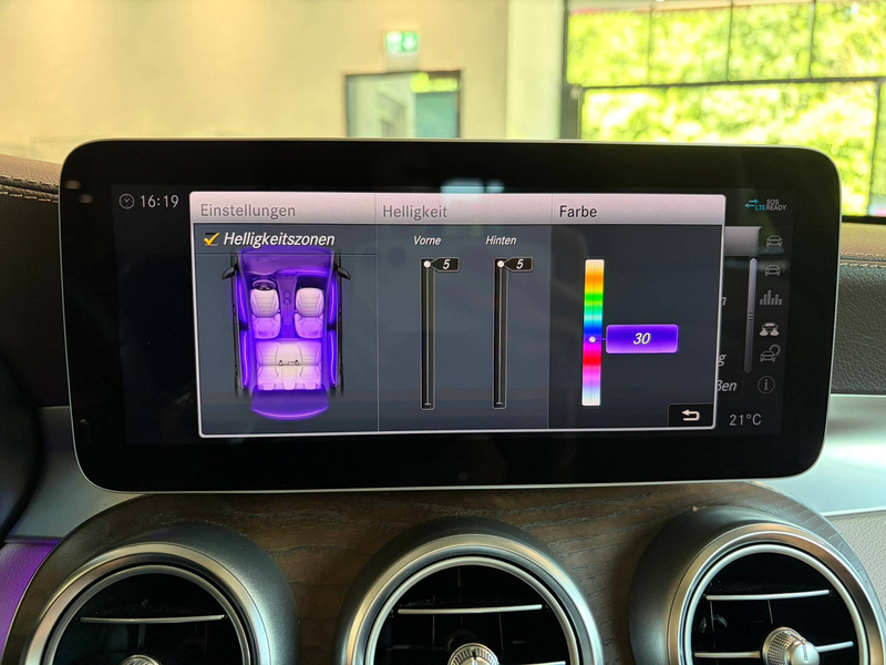 Mercedes-Benz C 200 C 200 AHK/BURMESTER/AIRMATIC/MEMO/360°/MULTIBEAM — photo 36