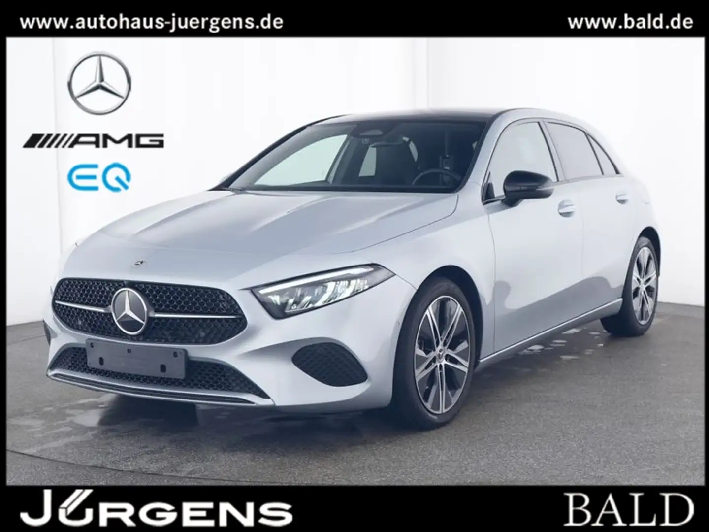 Mercedes-Benz A 200 Progressive/LED/Cam/Pano/Leder/Night/18' Silber - 2