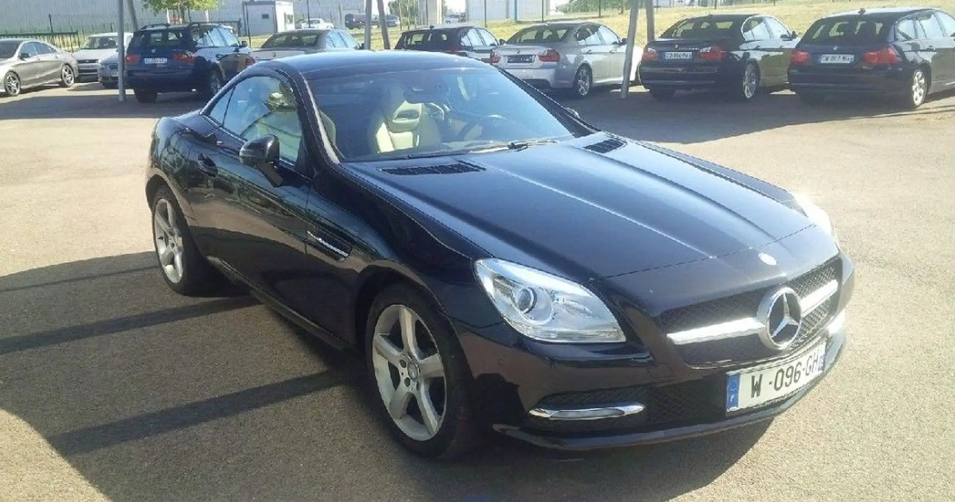 Mercedes-Benz SLK 200 200 Noir - 1