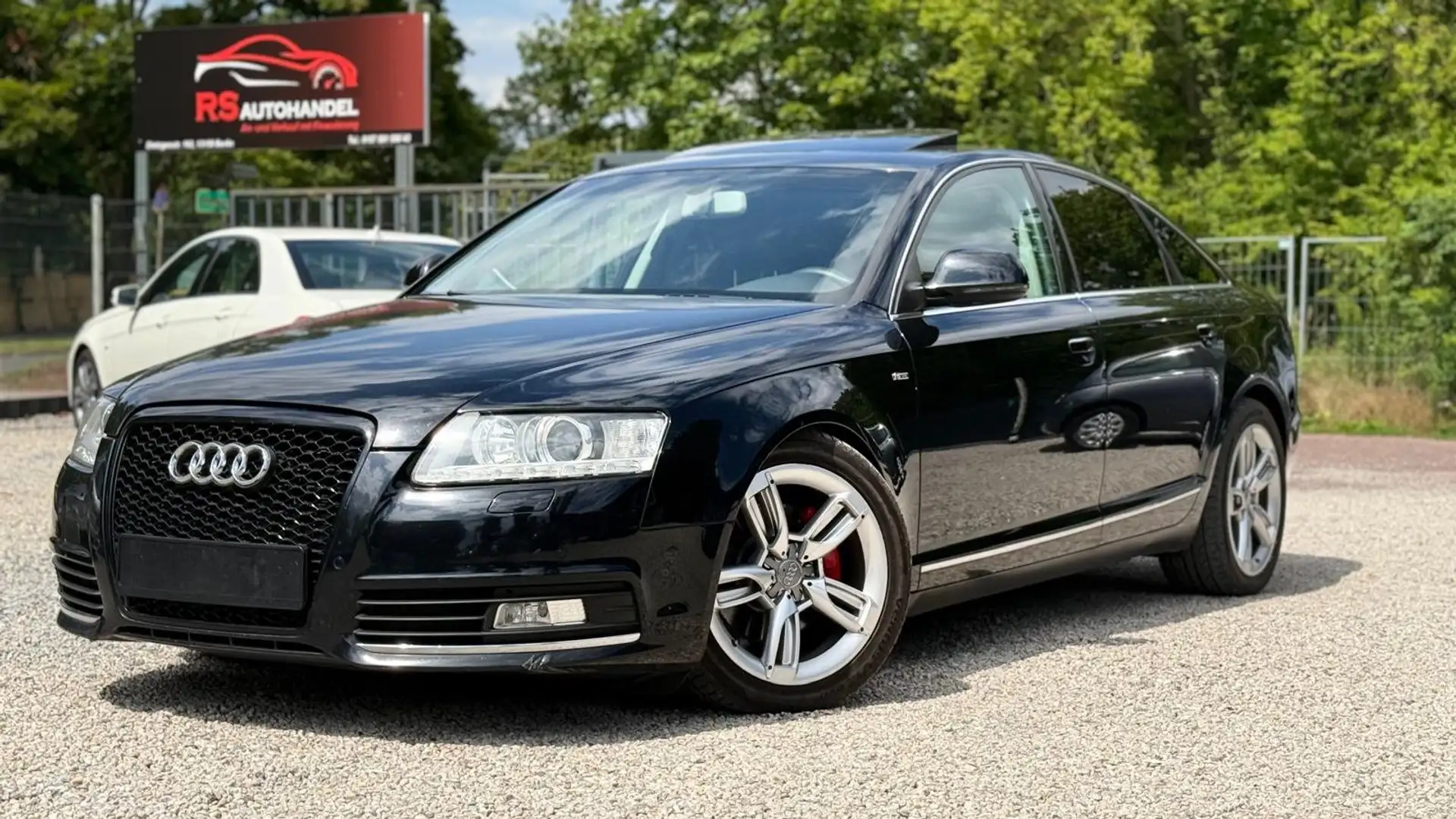 Audi A6 2.0 TFSI S Line Umbau Schwarz - 1