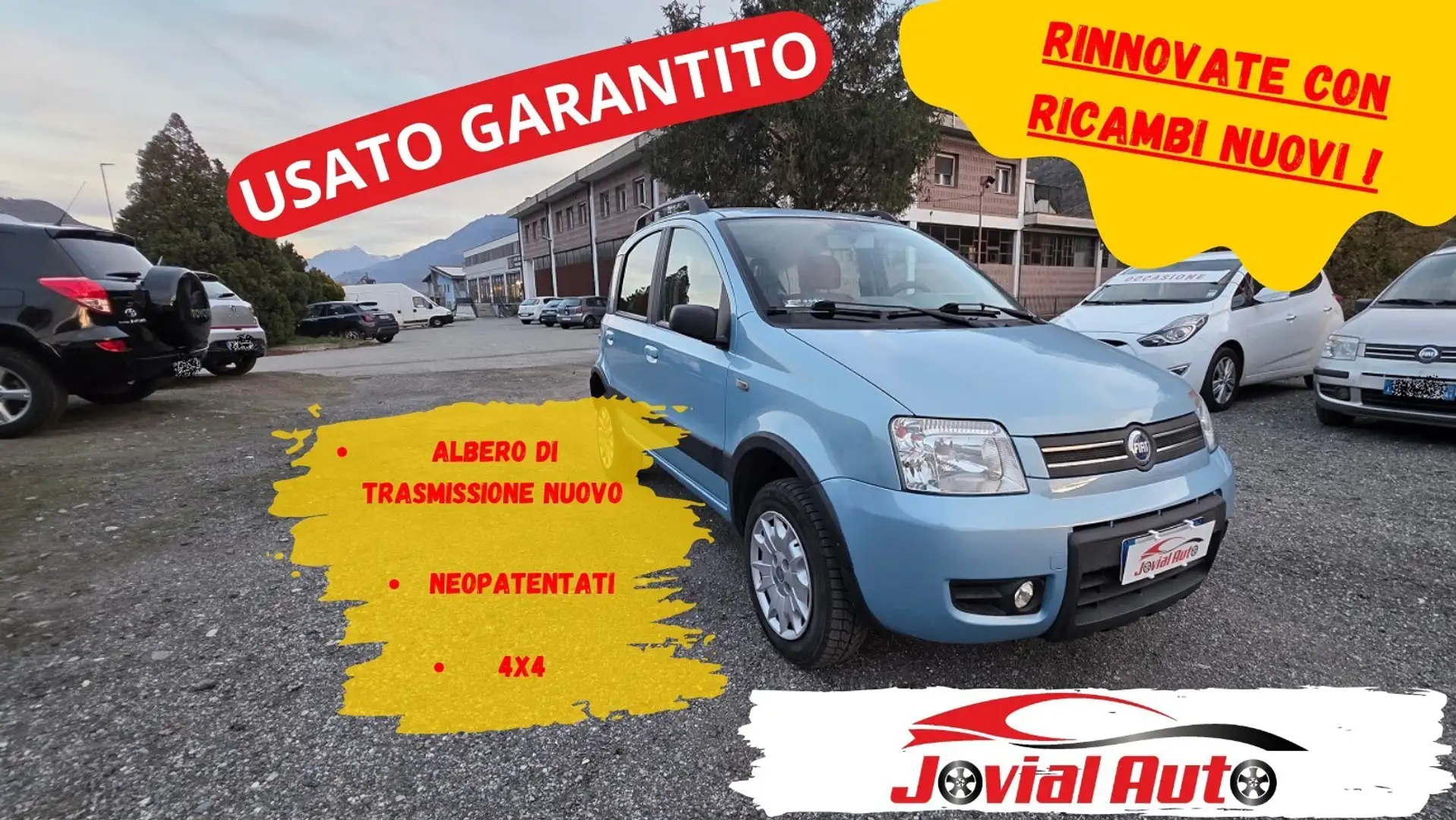 Fiat Panda Panda 1.2 4x4 Climbing Bleu - 1