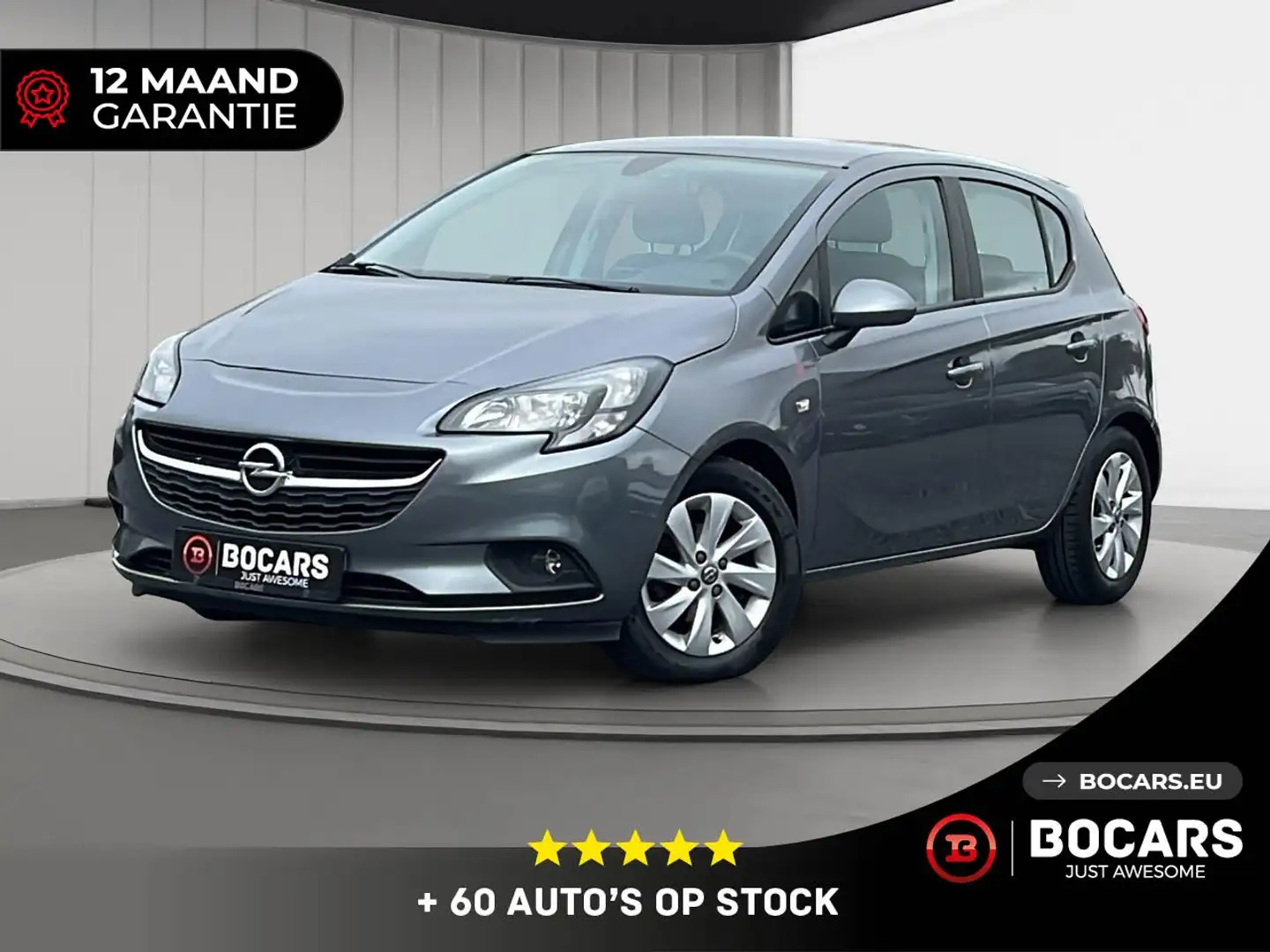 Opel Corsa 1.4 90pk Automatik • NAVI•Camera•Carplay Gris - 1