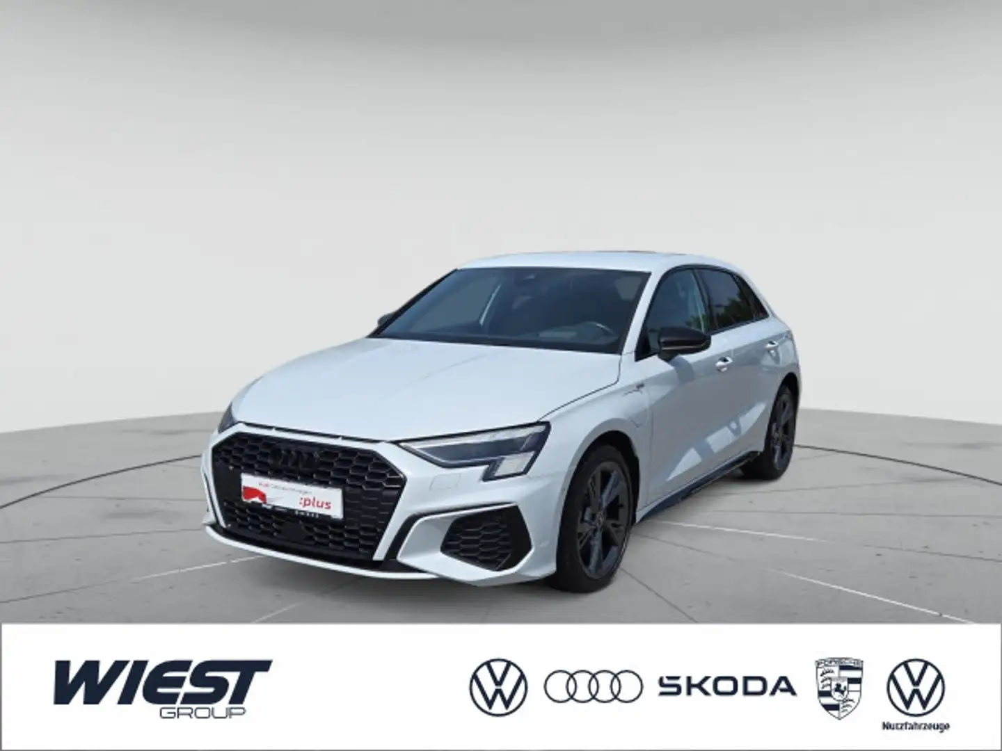Audi A3 S line 40 TFSI e S tronic, MATRIX/B Weiß - 1