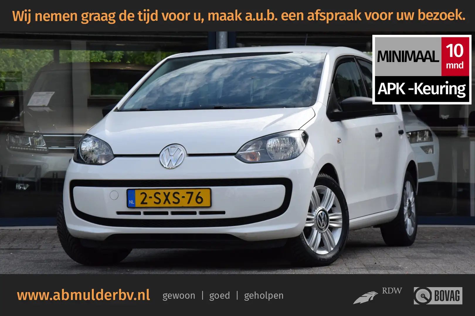 Volkswagen up! 1.0 60PK take up! BlueMotion | Org. NL | 15'' Velg Blanco - 1