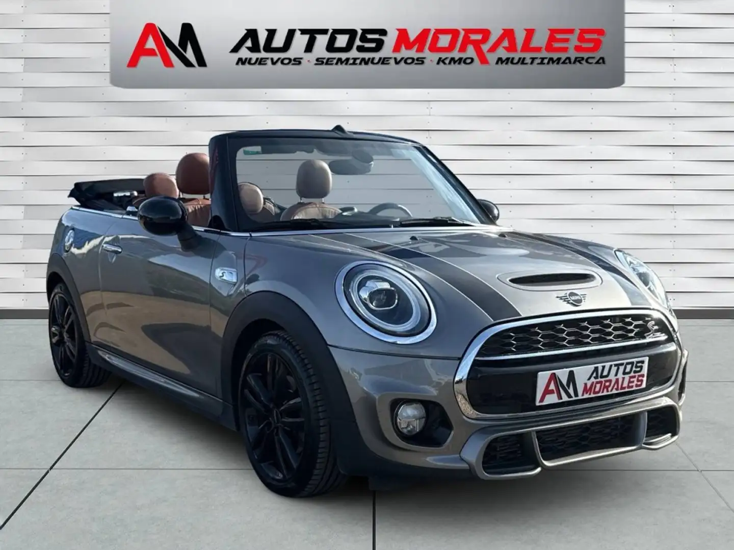 MINI Cooper S Cabrio Aut. Gris - 1