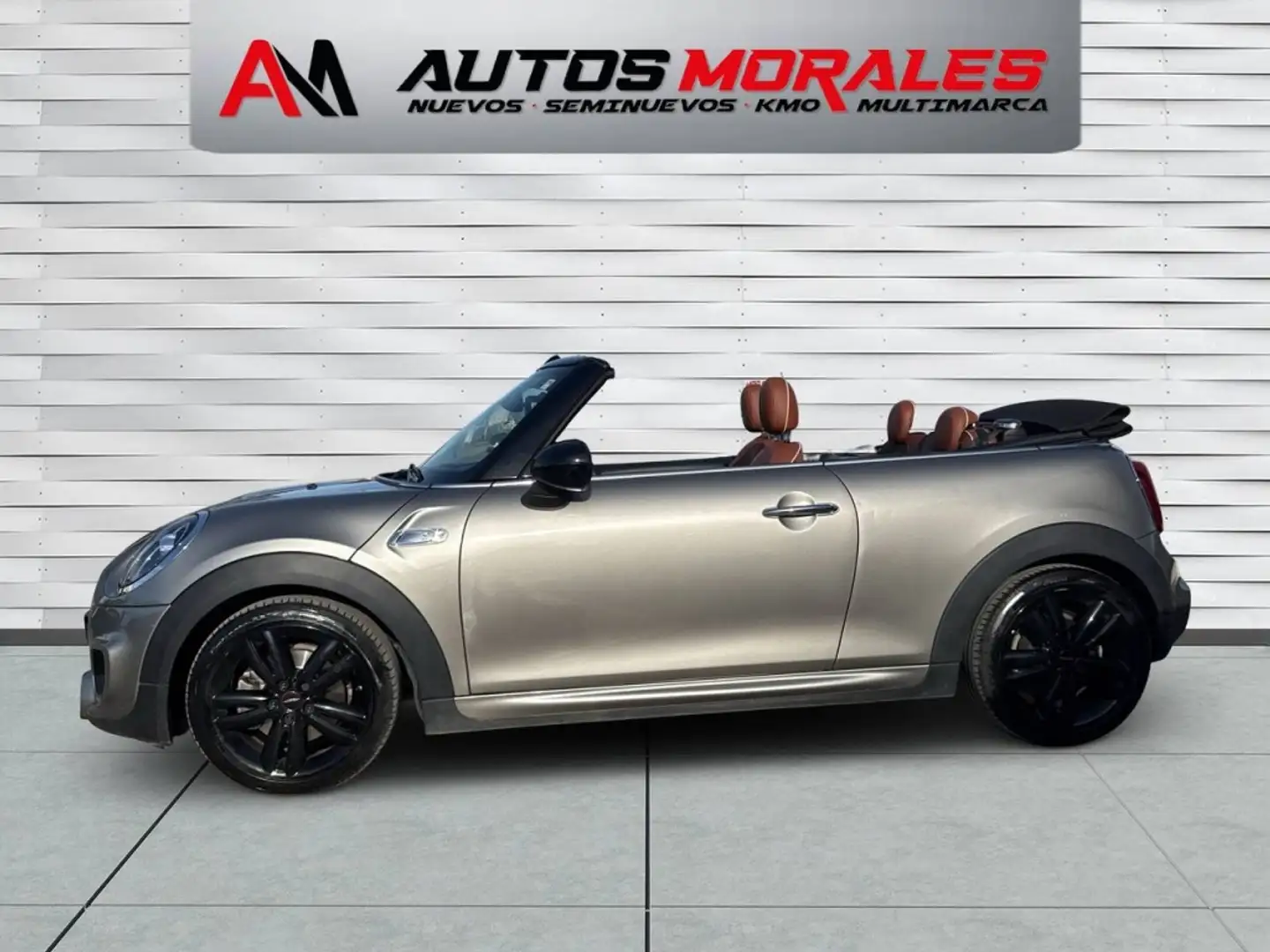 MINI Cooper S Cabrio Aut. Gris - 2