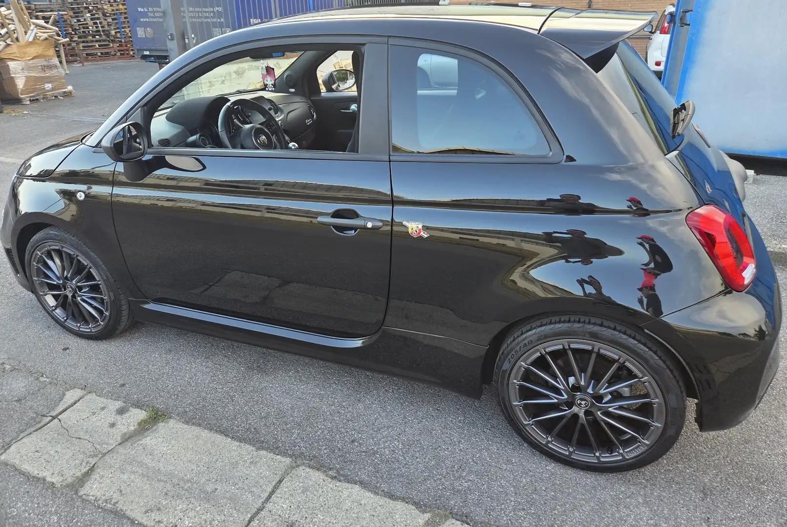 Fiat 595 Abarth my 2023 Negro - 1
