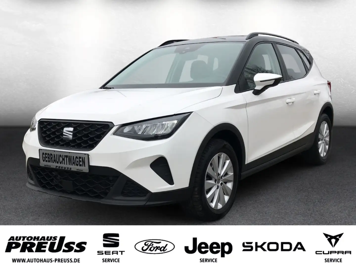SEAT Arona Style 1,0 TSI Weiß - 1