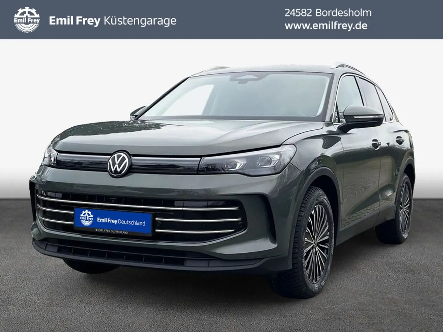 Volkswagen Tiguan 1.5 eTSI OPF DSG Elegance AHK MATRIX Grün - 1