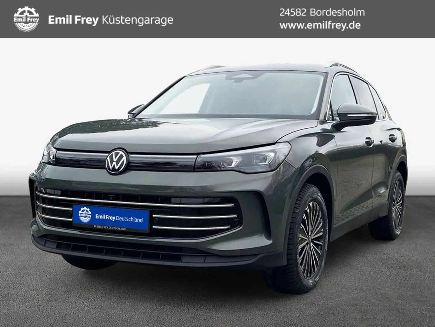 Volkswagen Tiguan 1.5 eTSI OPF DSG Elegance AHK MATRIX Grün - 1