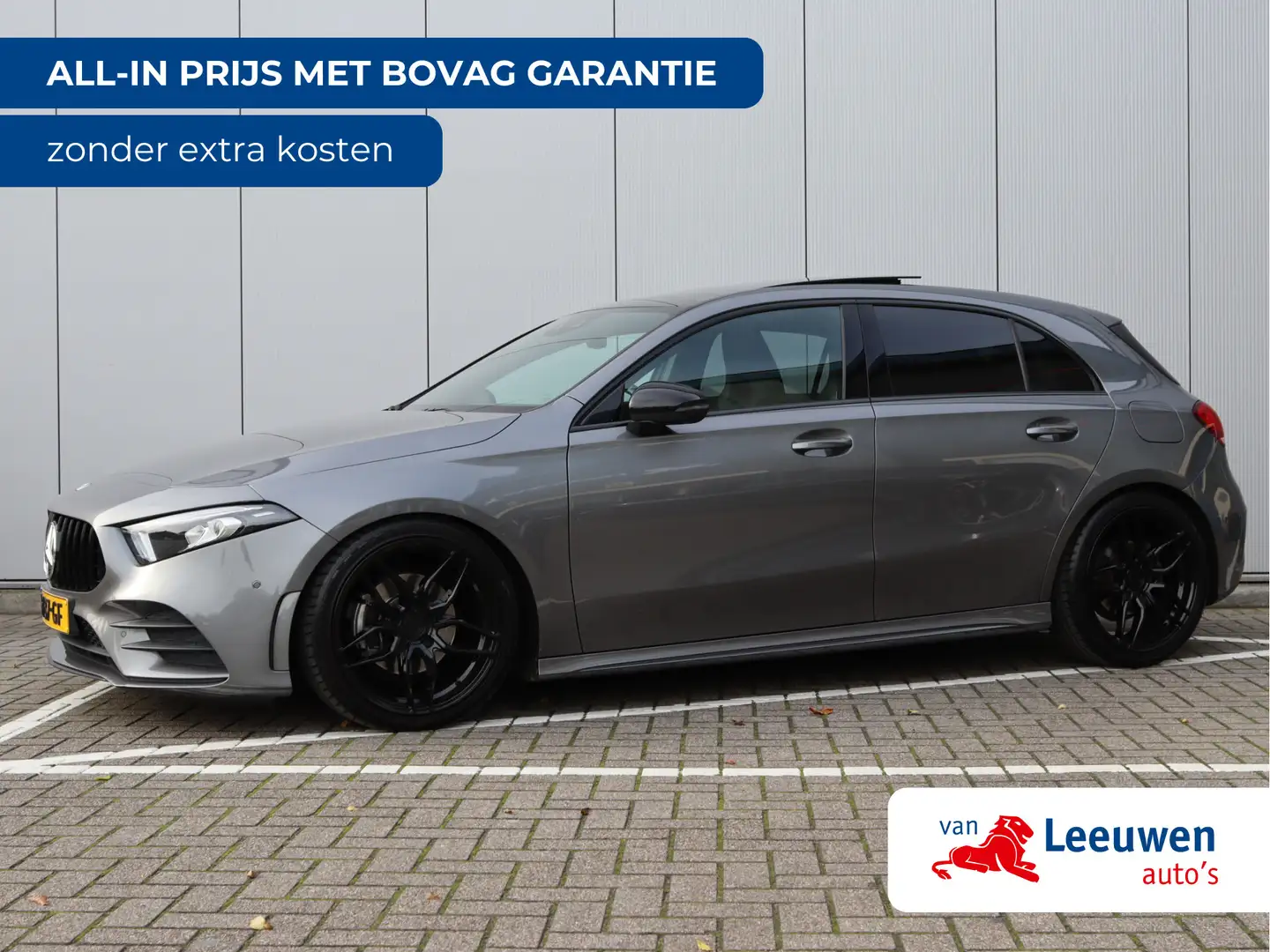 Mercedes-Benz A 180 AMG-line | Sfeerverlichting | Panoramadak | NAP Gris - 1
