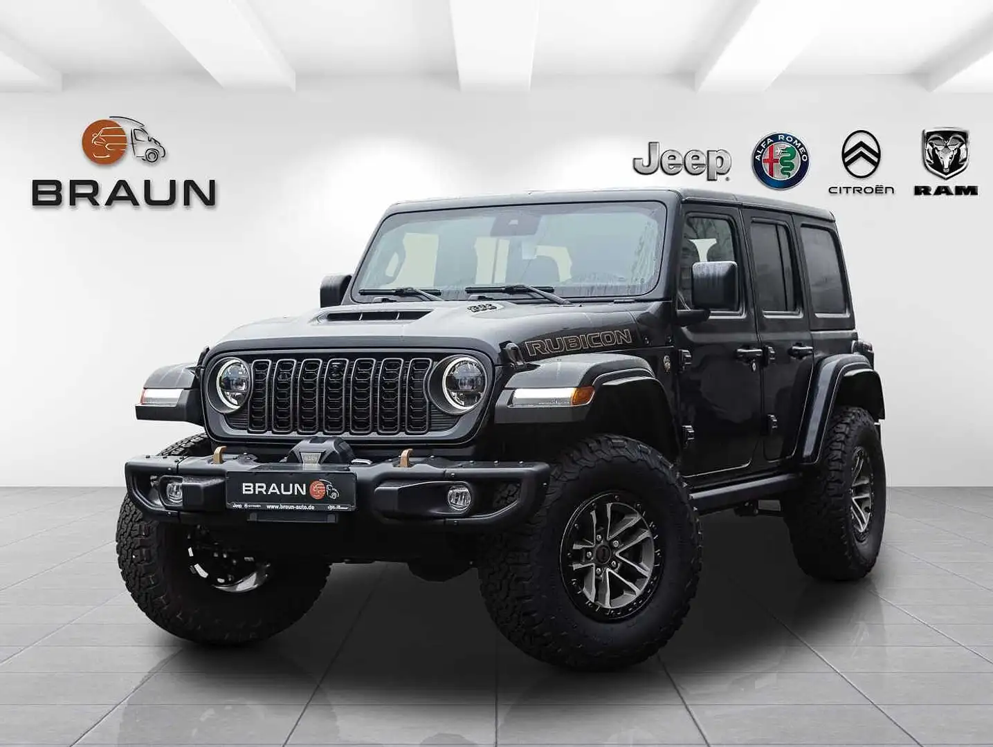 Jeep Wrangler Rubicon 392 6.4l V8 M24 WARN Noir - 1