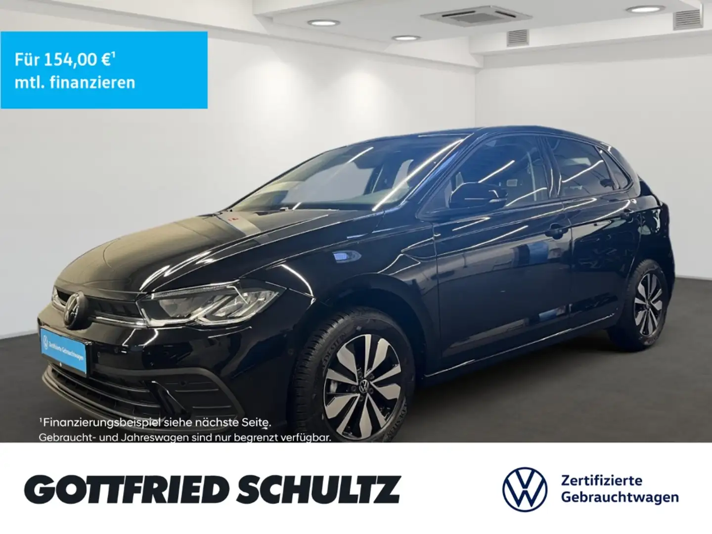 Volkswagen Polo 1.0 TSI DSG Goal Rear View ACC Discover Media Schwarz - 1