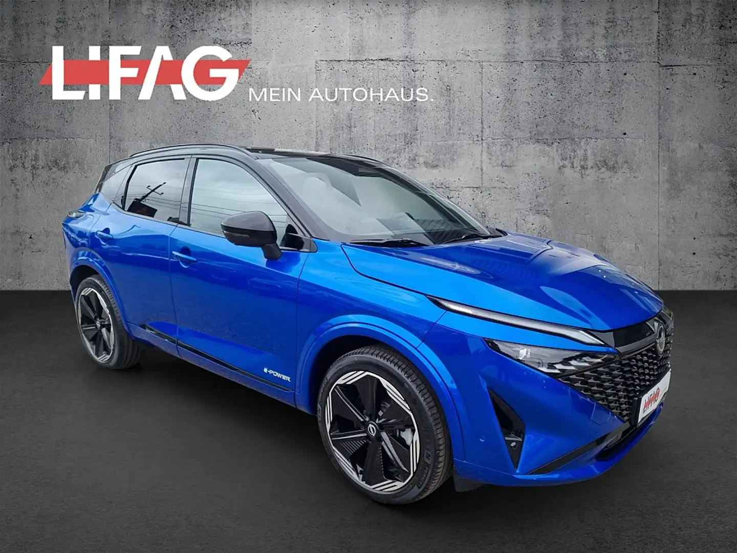 Nissan Qashqai 1,5 VC-T e-Power N-Design *ab € 34.990,-* Blau - 1
