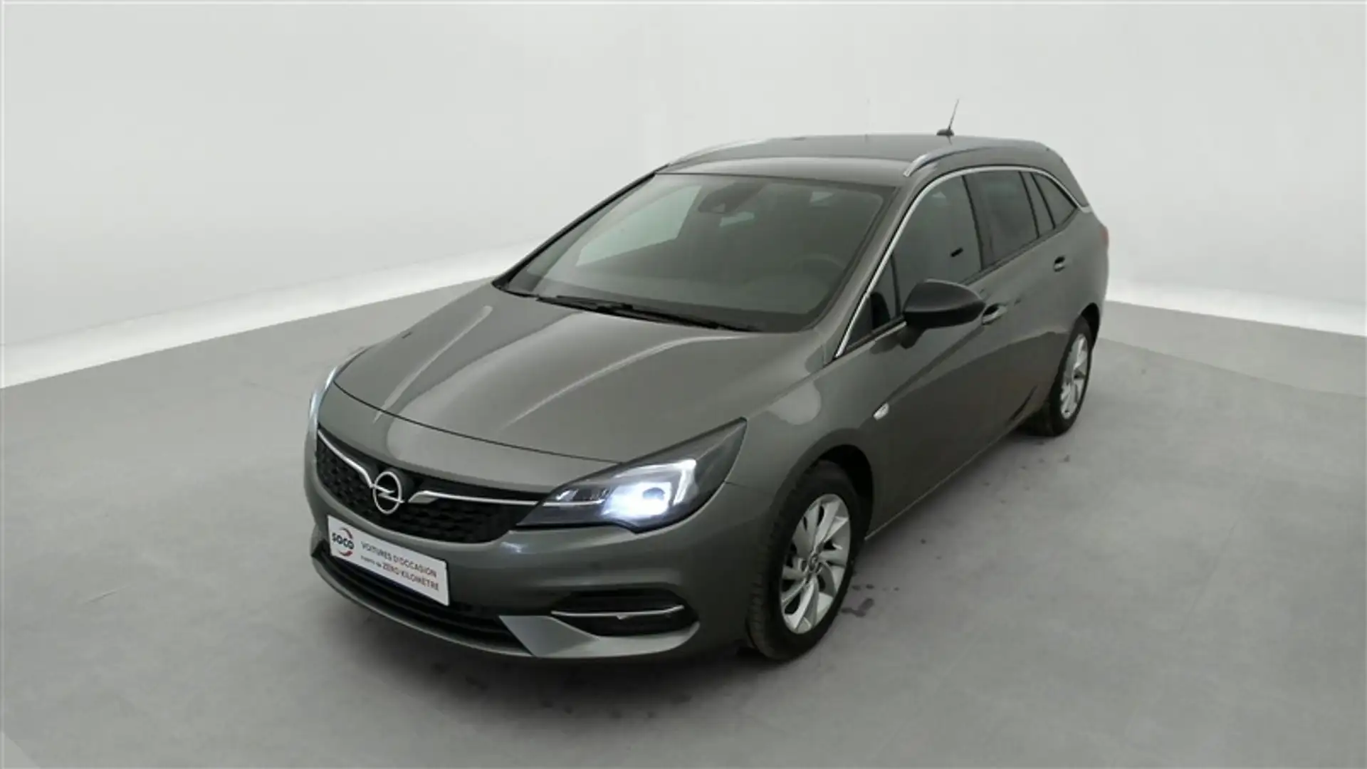 Opel Astra 1.2 Turbo Elegance Gris - 1