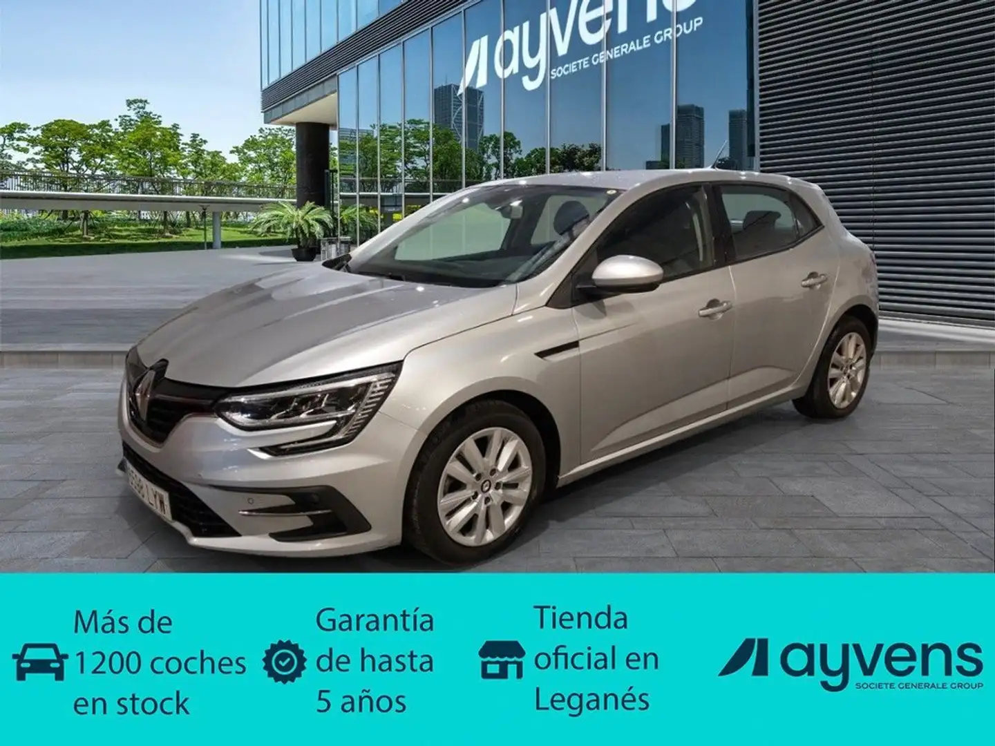 Renault Megane 1.3 TCe GPF Intens 103kW Gris - 1