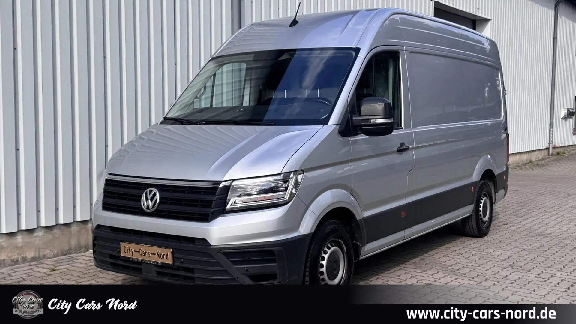 Volkswagen Crafter Kasten LED-KAM-ACC-AHK-LANE-KLIMA Zilver - 1