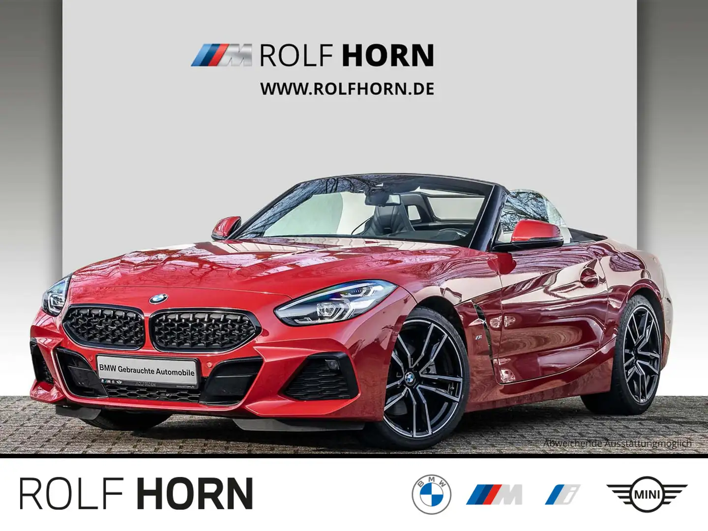 BMW Z4 sDrive30i M Sportpaket HeadUp RKam adLED Navi Rot - 1