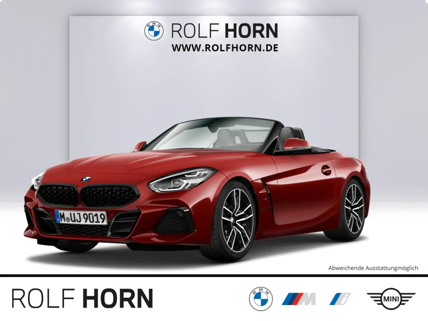 BMW Z4 sDrive30i M Sportpaket HeadUp RKam adLED Navi Rot - 1