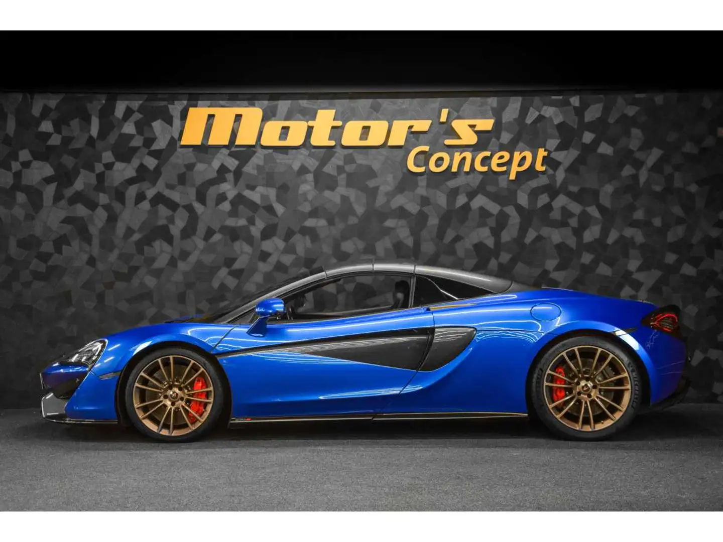 McLaren 570S Spider 3.8 V8 Bleu - 2