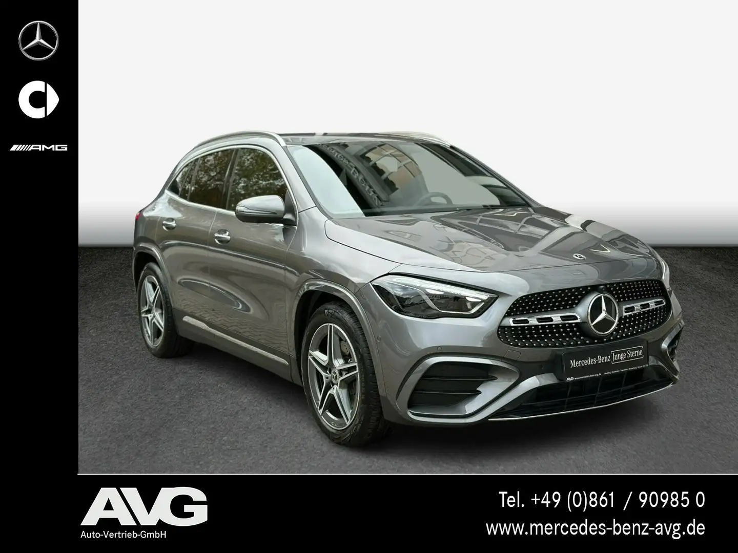 Mercedes-Benz GLA 220 GLA 220 d 4M AMG-Adv.-Plus AHK Distr. MBEAM 360° Gris - 2