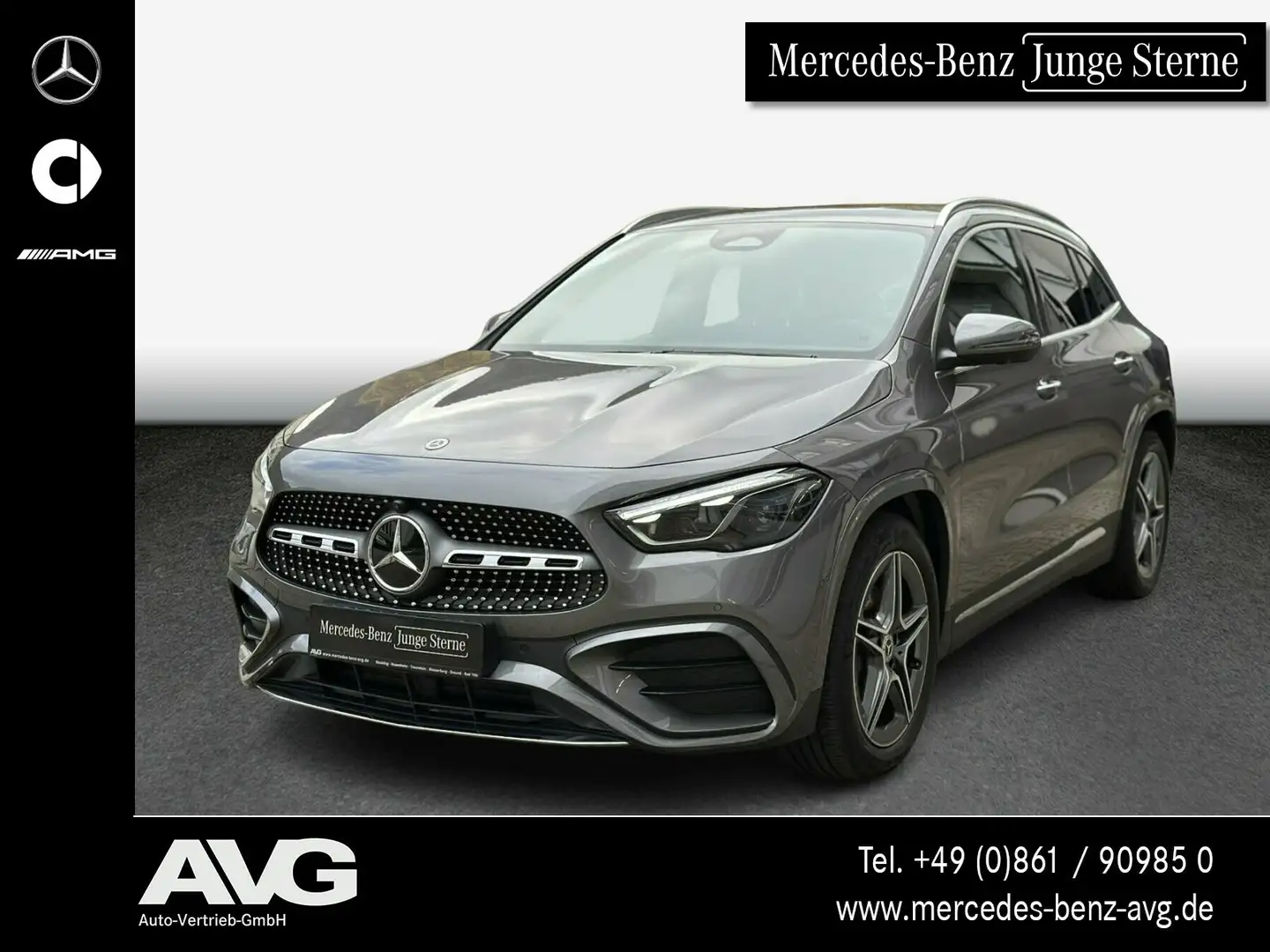 Mercedes-Benz GLA 220 GLA 220 d 4M AMG-Adv.-Plus AHK Distr. MBEAM 360° Gris - 1