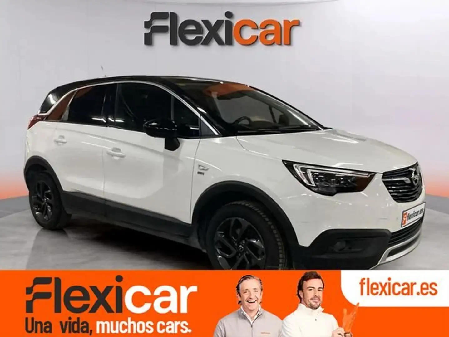 Opel Crossland X 1.2 Design Line - 120 Aniversario 81 Wit - 1