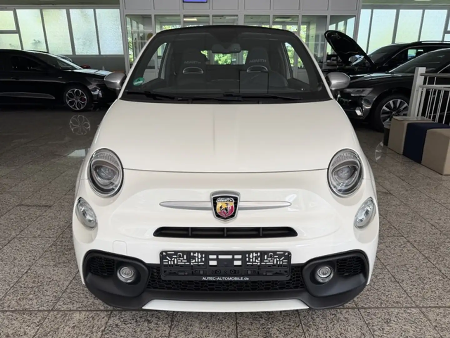 Abarth 595C 500 595 Cabrio Turismo Weiß - 2