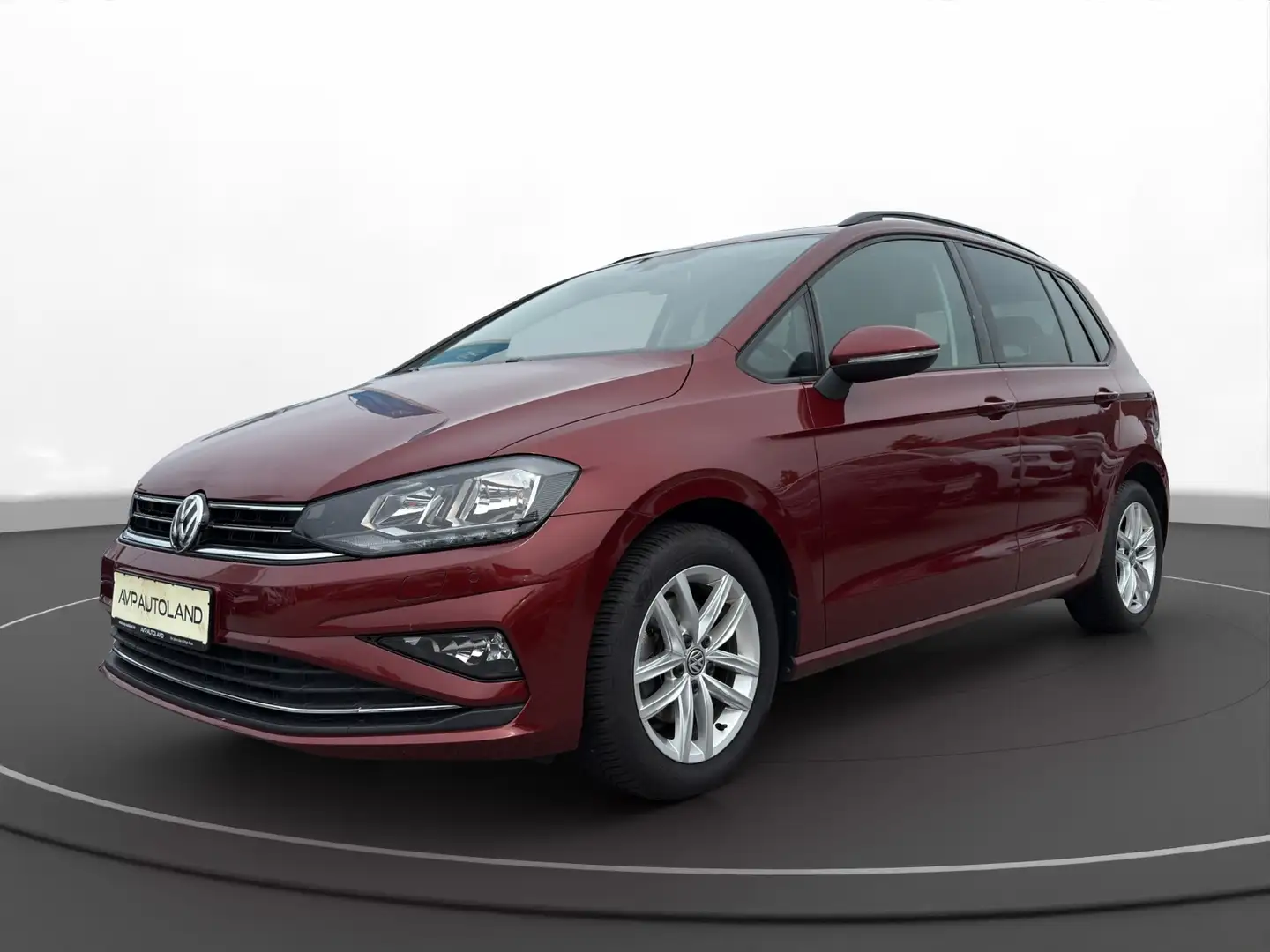 Volkswagen Golf Sportsvan 1.6 TDI DSG Comfortline | AHK | Piros - 2