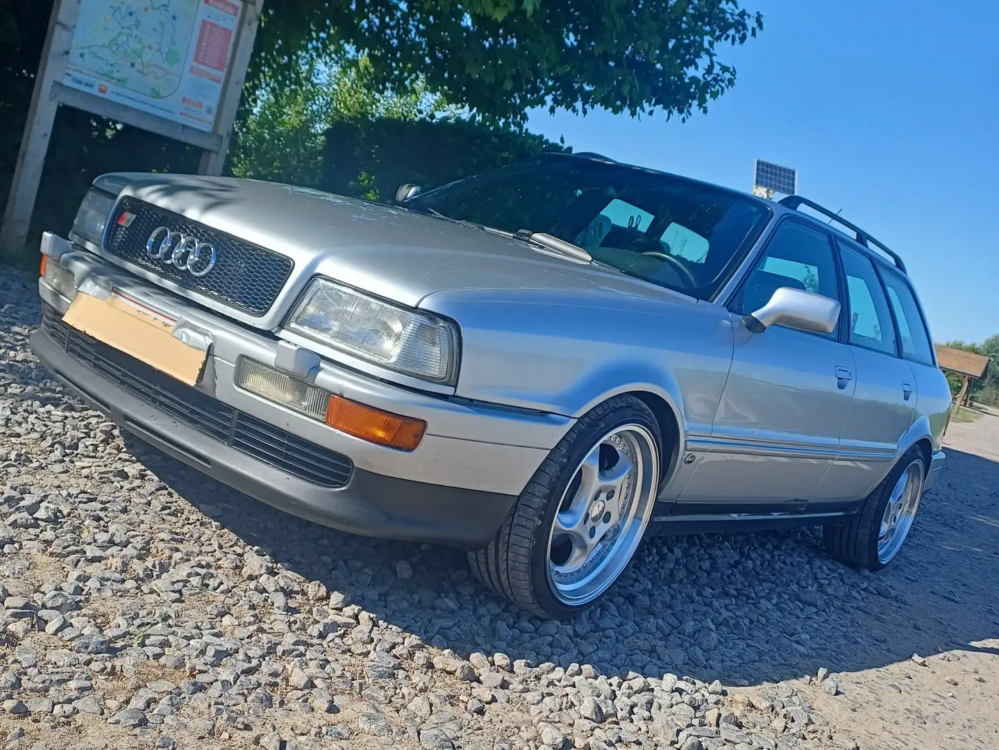 Audi S2 avant Plateado - 1