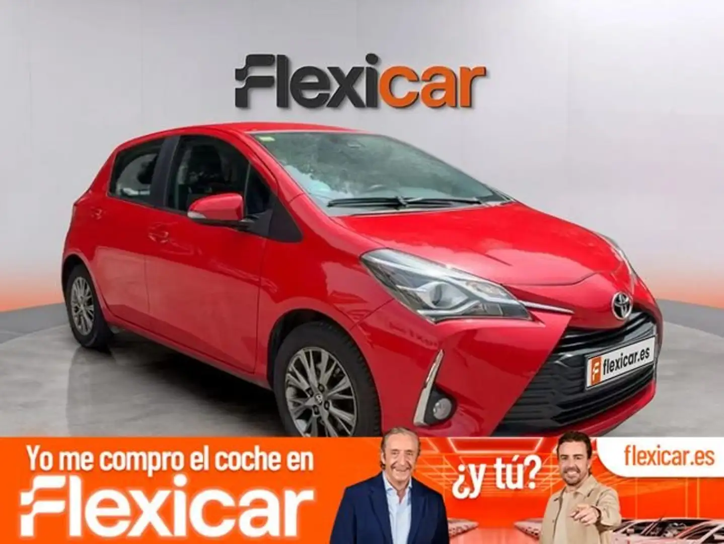 Toyota Yaris 1.5 Active Rojo - 1